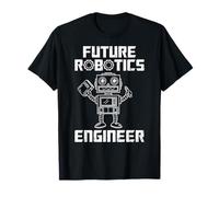Future Robotics Engineer Funny Robot Engineering Kids T-Shirt