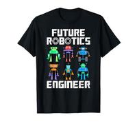 Future Robotics Engineer Funny Robot Engineering Kids T-Shirt