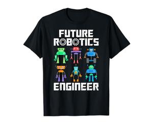 Future Robotics Engineer Funny Robot Engineering Kids T-Shirt