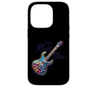Future Rock Star, Groupe de Guitare, Funny Rock, Filles garçons Enfants Coque pour iPhone 14 Pro