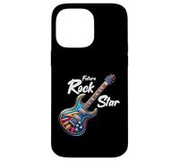 Future Rock Star, Groupe de Guitare, Funny Rock, Filles garçons Enfants Coque pour iPhone 14 Pro Max