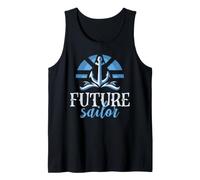Future Sailor Nautical Anchor Boating Sailing Débardeur
