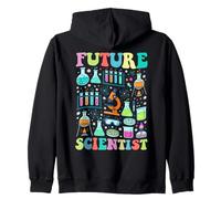 Future Scientist Coloré Chimie Physique Amoureux des Sciences Sweat à Capuche