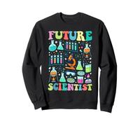 Future Scientist Coloré Chimie Physique Amoureux des Sciences Sweatshirt