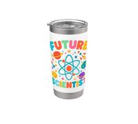 Future Scientist Tshirt STEM Boy Girl Science Fair Scientist Gobelet isotherme en acier inoxydable double paroi