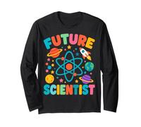 Future Scientist Tshirt STEM Boy Girl Science Fair Scientist Manche Longue