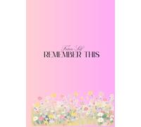 Future self, remember this: aesthetic gift for friends, coworkers, employees, family and yourself