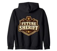 Future shérif, garçons et Enfants, Adjoint aux Forces de l'ordre Sweat à Capuche