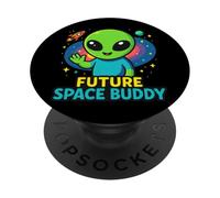 Future Space Buddy Alien Area 51 PopSockets PopGrip Adhésif