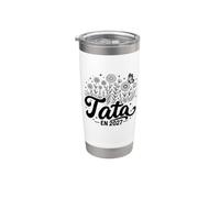 Future Tata 2027 Annonce Grossesse Cadeau Gobelet isotherme en acier inoxydable double paroi