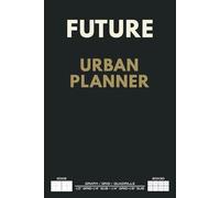 Future Urban Planner Grid Notebook - Innovative Planning & Creative Drafting: Structured pages designed to spark technical sketches, organized note-taking, and visionary ideas.