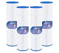 Future Way Lot de 4 Cartouches filtrantes de Rechange pour Piscine Hayward SwimClear C-4025, Pleatco PA106, Facile à Nettoyer