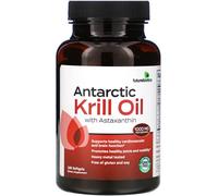 Futurebiotics, Huile de Krill Antarctique avec Astaxanthine, 180 Gélules Molles