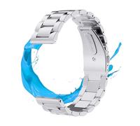 FUTUREORYY 1 pièce Bracelet Montre Acier Inoxydable pour Gear Band Argenté Élégant et Confortable pour Activités et Professionnelles