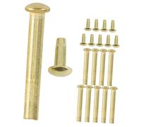 FUTUREORYY 10 ensembles Kit Réparation Rivets et Écrous Inox pour Axes Éventail Pliant Accessoires Fixation Robuste pour Réparation Ventilateur Manuel Installation Facile