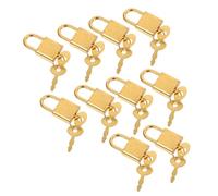 FUTUREORYY 10 Ensembles Mini Padlocks With Key Vintage Locks For Luggage Backpack Treasure Box Small Wooden Storage And Jewelry Boxes