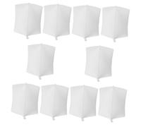 FUTUREORYY 10 Pièces Ballons Blancs Gonflables Écrits Main Ballons Hélium pour Décoration de Fête Mariage Anniversaire et Festival Surface Inscriptible Installation Facile Usage Intérieur et