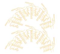 FUTUREORYY 10 Pièces Happy Birthday Mom Cake Toppers Acrylic Dessert Picks Stylish Mother's Birthday Party Decorations For Women Family Celebration