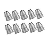 FUTUREORYY 10 pièces Lot de Métalliques Rondes pour Marteau Accessoires de Fixation Robustes pour Poignée Coins de Renforcement Durables pour Outils de Charpenterie