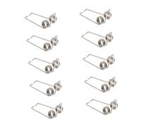 FUTUREORYY 10 pièces Ressorts de Drainage pour Trompette Accessoires Durables Résistant Corrosion Compatibles avec Clé Eau Watergate Jeu de Remplacement Facile à Installer