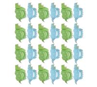 FUTUREORYY 100 Boîtes à Bonbons de Dinosaure, Lot Assorti Bleu et Vert, Boîte de Rangement Légère pour Fête D'anniversaire, Coffret Dinosaure pour Friandises et Présents Couleur