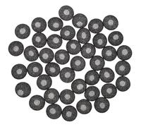FUTUREORYY 100 pièces Coussinets Mousse pour Écouteurs Protège Oreillettes Confortables et Durables Remplacement Facile pour Embouts Auriculaires Noir