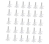 FUTUREORYY 100 Pièces Crochets Invisibles pour Photo Clous Muraux Miniatures sans Trace Supports Solides pour Accrocher Photos et Décorations Murales
