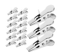 FUTUREORYY 100 pièces Lot de Mini Pinces Crocodile pour Décorations de Noël Clips pour Fleurs Guirlandes et Ornements Arbre Maintien pour et Décorations Festives
