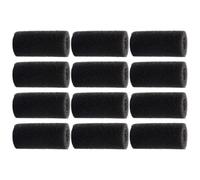 FUTUREORYY 12 Pièces Éponges de Préfiltration pour Aquarium, Mousse Filtrante Réutilisable Grosse Taille à Gros Pores, Diamètre Entrée d'eau 0,8 Pouce, Accessoires pour Pompe d'eau Douce,