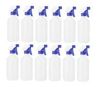 FUTUREORYY 12 Pièces Lot de Bouteilles Spray Pulvérisateur Multifonction Étanche pour Jardinage Coiffure et Usage Domestique Vaporisateur Portable pour Eau et Produits Couleur Dorée et Bleue