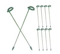 FUTUREORYY 12 pièces Tuteurs pour Plantes Lot de Support Tige Unique pour Fleurs Pot Supports Spécifiques pour Orchidees Tuteurs Réutilisables de Faciles à Installer et pour Plantes