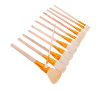 FUTUREORYY 12 Pièces Vegetable Pollination Brushes Set Ergonomic Small Hand Pollinator for Indoor and Outdoor Garden Plants Precise Flower Growing Tools for Succulents Fruit Trees and