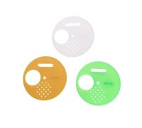 FUTUREORYY 15 Pièces Disques pour Ruche Plastique Rotatifs Nid Abeille Protection Souris Outils Apicoles pour Ruches à Ronde Blanc Vert Jaune