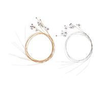 FUTUREORYY 16 pièces Jeu de Cordes Acier pour Lyre Complet de Remplacement et Puissant et Facile à Installer Accessoires Musicaux pour Harpe Lyre