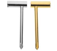 FUTUREORYY 2 Pièces Accessoires De Guitare Écrou De Manche De Basse Vis Tige Clé Clé D'Accord De Guitare Tiges De Réglage De