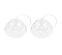 FUTUREORYY 2 Pièces Attrape-escargots Aquarium Plastique Transparent Accessoire Déco Aquarium Piège à Escargots Sûr pour Poissons et Plantes Taille L 2 pcs