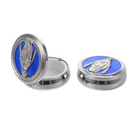 FUTUREORYY 2 Pièces Boîte à Bijoux de Première Communion Vintage Boîte Métallique pour Chapelet et Bijoux Religieux Organisateur Élégant pour Bagues et Petits Trésors Sacrés
