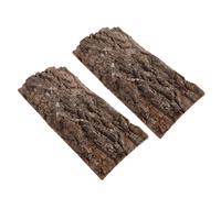 FUTUREORYY 2 Pièces Décor d'escalade des Reptiles Décor De Réservoir De Lézard Brown