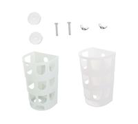 FUTUREORYY 2 Pièces Distributeur de Foin Gaspillage pour et Cochons Dinde Rack Alimentaire PP Grand Panier Fixe pour Rongeurs Petits Animaux