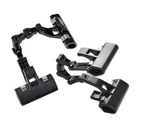 FUTUREORYY 2 Pièces Double Sided Drawing Board Clamp Two Way Rotating Art Clip for Sketchpads and Canvases Table Mount Note Holder for Artists and Drafting Tables