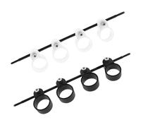 FUTUREORYY 2 Pièces Extenseur de Doigts Réglable pour Guitare et Basse Entraîneur Portable de Force et Souplesse Accessoire de Musique pour Débutants et Experts Confortable et Résistant