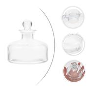 FUTUREORYY 2 Pièces Flacon Diffuseur Verre Volume Compact et Rechargeable pour Huiles Essentielles Récipient Pratique et Décoratif pour à