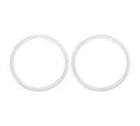 FUTUREORYY 2 Pièces Joint de Remplacement pour Autocuiseur Électrique Anneau Étanchéité Silicone Bague de Rechange pour Valve de Pression Joint Étanche pour Couvercle de Cocotte