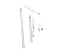 FUTUREORYY 2 pièces LED Ruban Détecteur de Mouvement Lampe LED Intelligente pour Placard Cuisine Chambre Éclairage Armoire Compact et Blanc