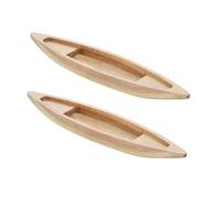 FUTUREORYY 2 Pièces Modèle de Bateau Non Voilier Artisanal Flottant pour Décoration Aquarium Bassin et Bureau Projet DIY Créatif pour Paysage Océanique