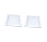FUTUREORYY 2 Pièces Moule Plastique pour DIY Moule à Brique Colorée Réutilisable pour Jardin Terrasse Chemin Piétonnier