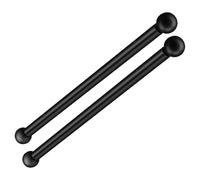 FUTUREORYY 2 Pièces Outdoor Lamp Post Cross Arm Replacement Metal Pole Bar With Threaded Cap Easy Install Ladder Rest For Street Lights And Garden Poles