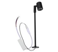 FUTUREORYY 2 pièces Spot LED Acv Chaude Éclairage Vitrine Bijoux Projecteur Haute Luminosité avec Support Métallique Lot Couleur Aléatoire Couleur Aléatoire