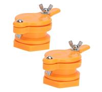 FUTUREORYY 2 pièces Valve de Robinet pour Seau Extraction Plastique Alimentaire avec Poignée Longue Étanchéité Acier Inoxydable Accessoire Apiculture pour Apiculteurs