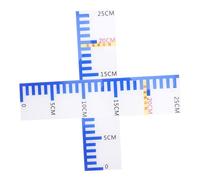 FUTUREORYY 2 Pièces Water Level Gauge Stickers Acrylic Water Decals for Home Tanks Fish Tanks and Aquariums with Markings for Overflow Prevention and Easy Installation